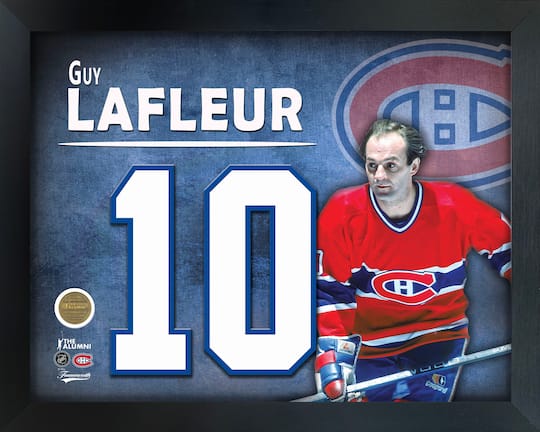 Guy Lafleur 16" x 20" Jersey Number Frame Montreal Canadiens